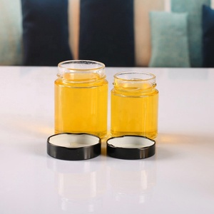 Barattolo rotondo per la conservazione degli alimenti con bottiglia di salsa di frutta al miele con coperchio 1oz 3oz 6 Oz 12 Oz 16oz 26oz coperchio per <span class=keywords><strong>cucina</strong></span> da campeggio in vetro ad alta copertura> 10 - Product Image 5
