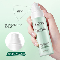 SADOER Spray Fixateur Matifiant 100ml, Brume de Fini Maquillage Longue Durée et Imperméable, Marque Privée OEM Faible MOQ