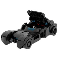 270Pcs MOC Bricks MOC1518 Gotham Knight Bat Hero Hadiah Puzzle DIY Set Blok Bangunan Mainan Anak-Anak Anime