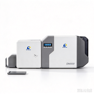 Impresora de Tarjetas de Identificación Inteligentes de PVC y PC de Alto Volumen DM800, Impresión a una y dos Caras con Módulo de Laminación - Product Image 3