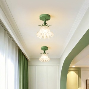 French <b>Retro</b> Modern Minimalist Entrance Hall and Walk-In Closet Lighting Fixtures Balcony and Hallway <b>Ceiling</b> <b>Lights</b> - Product Image 3