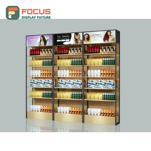 Modern Wig Display Counter Glass Top Multi Drawer Shelf Hairpiece Store Display Counter Cabinet - Product Image 5