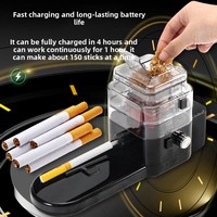 Nouvelle machine à rouler les cigarettes électriques, authentique, entièrement automatique, 80/65/55, épaisse/moyenne/fine, trois-en-un, portable, gadget