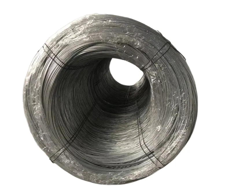 Fil d'acier inoxydable galvanisé Hot-Drawing Tempered Elevator Wire Re Mesh Clôtures Pièces de meubles-Hot Dipping Welding Cutting