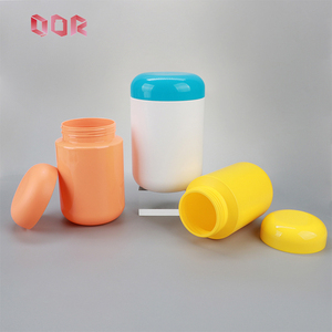 Pharmaceutical HDPE Storage Jar 230ml 550ml 750ml 1000ml 1200ml Wide Mouth Plastic Bottle for Protein <b>Milk</b> Powder - Product Image 6