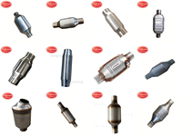 XG-AUTOPARTS Chất lượng cao phụ tùng ô tô phổ xả xúc tác chuyển đổi bù đắp để bù đắp 2 "2.5" 3"