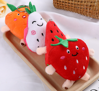 Jouets en peluche créatifs et mignons de la marque MD, porte-clés en peluche en forme de raton laveur à longue queue et d'ours, avec mousqueton en alliage de zinc, breloque pour sac à main