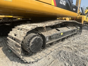 Excavadora sobre orugas hidráulica mediana Caterpillar 324D de 24 toneladas usada estable para operaciones de parques industriales 315D 320D 323D 325D 326D - Product Image 5