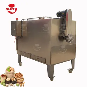 Cashew Nut Sesame Soybean Corn Groundnut Roaster Peanut Almond Roasting Machine Mini Nut Roasting Machine South Africa