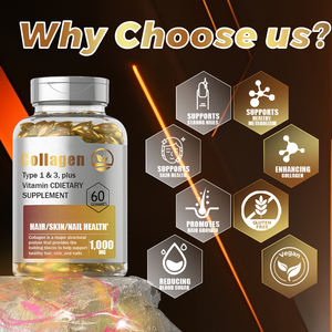 Oem Aangepaste Collageen Gummies Voor Haar Nagel Huid Gezondheid Ondersteuning Proteïne Gummies Voor Volwassen Kruidensupplement - Product Image 3