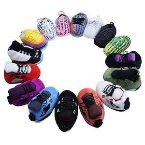 Chaussons de sport d'hiver doux et chauds en peluche, style sport, doublure polaire, pour femmes et hommes, modèle Air Sneaker, très demandés - Product Image 4