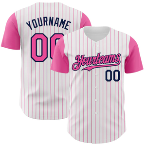 Tontons fábrica personalizada OEM hombres béisbol Jersey bordado Logo sublimación tira diseño impreso ropa deportiva béisbol barato - Product Image 5