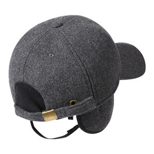 Gorro <span class=keywords><strong>de</strong></span> Béisbol con Orejeras <span class=keywords><strong>para</strong></span> Hombre, Casual, <span class=keywords><strong>de</strong></span> Invierno, <span class=keywords><strong>para</strong></span> Actividades al Aire Libre, <span class=keywords><strong>de</strong></span> <span class=keywords><strong>Lana</strong></span>, Cortavientos, <span class=keywords><strong>para</strong></span> el Uso Diario, Ciclismo y Conducción - Product Image 4