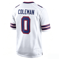 Vente en gros de jersey de haute qualité 17 # Allen 14 # Diggs 86 # KINCAID 4 # Maillot de football américain brodé Cook III, maillot personnalisé