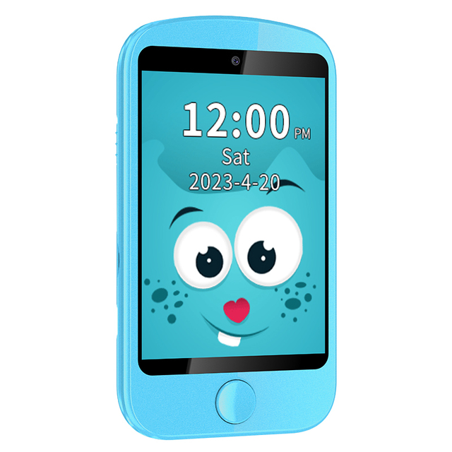 T57 Mini Educational 4G Network Kids SmartPhone Toy Mobile Phone Camera Game Phone for 3 4 5 6 7 8 Years Old Children
