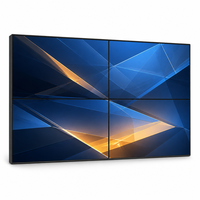 Mur vidéo LCD IPS 46 pouces avec cadre de 3,5 mm, contrôleur inclus, luminosité 700 cd/m², garantie 2 ans pour stand d'exposition commerciale