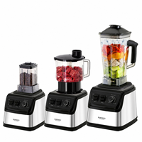 Commerciële huishoudelijke fruitsapcentrifuge, mixer, ijsvergruizer, stille, hoge snelheid, geschaafde ijs, milkshake blender