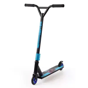 golden supplier fully aluminum novel design pu industry wholesale price freestyle stunt scooter