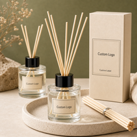 Difusor de Aromas de Vidrio sin Plomo de 30 ml con Aromas Personalizados para el Hogar