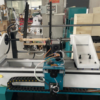 Tour à bois automatique CNC à quatre axes YD, kit de fabrication de queues de billard avec composant moteur central