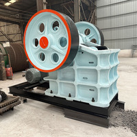 250x400 granit minerai pierre Mobile Mini utilisé grande capacité 10 16 concasseur à mâchoires secondaire pour l'exploitation minière