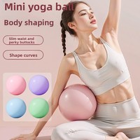Ballon de yoga Pilates mini-ballon ABS épaissi anti-explosion pour le levage des fessiers, l'équilibre, la gymnastique et le fitness 25cm PLT-03 Jinhua