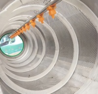 Automatische Yam Gember Aardappel Schil- en Wasmachine Wortel Ui Aardappel Trommelschilmachine
