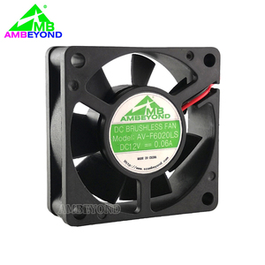 Ventilateur axial DC silencieux AMBEYOND 60x60x20mm à faible bruit, 5V 12V 24V, avec roulement à billes, pour serveur, routeur, solution de refroidissement industrielle - Product Image 6