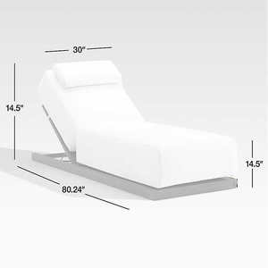 Nuevos Muebles de Patio de Moda, Silla de Piscina de Teca Gris para Exteriores, Tumbona, Cama de Día, Tumbonas con Cojín Grueso - Product Image 2