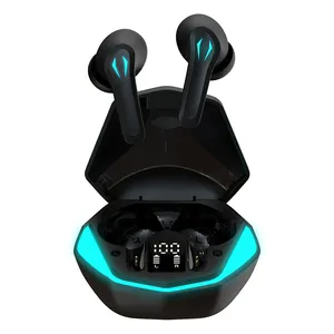 XP18 Gaming Kopfhörer echte kabellose Kopfhörer mit Mikrofon Low Latency Alien Design Ohrhörer