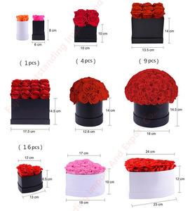 Ingrosso di lusso san valentino regalo di natale conservato scatola di fiori eterno stabilizzato eterno conservato <span class=keywords><strong>rosa</strong></span> in scatola regalo - Product Image 5
