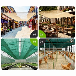 Voile d'ombrage pour parking, <span class=keywords><strong>filet</strong></span> pare-soleil de jardin, voiles de carport pour couverture de patio extérieur - Product Image 2