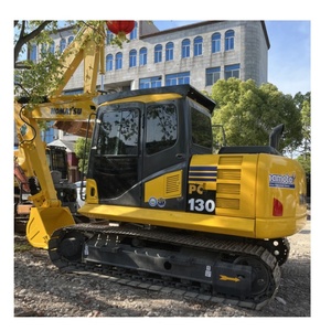 Vente chaude Komatsu PC130 Grande pelle sur chenilles avec usine Hot Isuzu-Usine de moteurs d'occasion-Excavateurs d'occasion à vendre Shanghai - Product Image 2