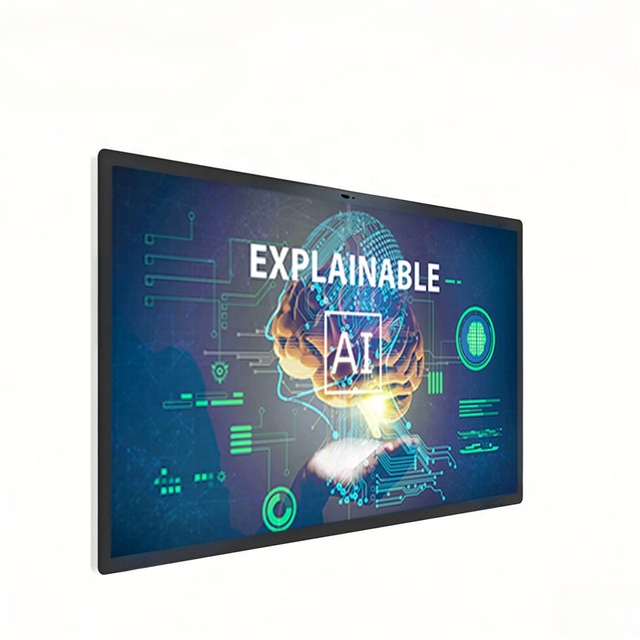 43" 50" 55" 65" 75 Inch 4k Touch Screen Monitor Interactive Touch Lcd Display Digital Signage Monitor with OS for Panel Pc
