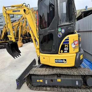 Casi nuevo Japón usado pequeño mini excavadora Komatsu PC40MR para la venta