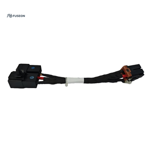Faisceau de câblage de commande de châssis automobile multi-connecteurs marron noir rose, faisceau de câblage personnalisé OEM 12V 24V - Product Image 2