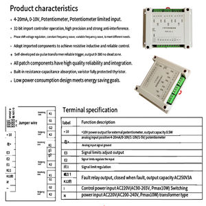Papan Thyristor Tiga Fasa SCR Pengatur Tegangan Pergeseran Fasa Pengatur Daya PSCR-3L-A - Product Image 6