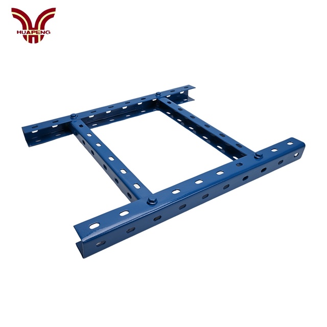 Powder-Coated Carbon Steel Cable Tray for Data Centers Heat Dissipation Cable Laying and Wiring Cable Bridge Infrastructure
