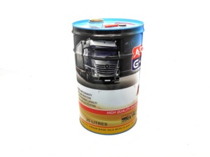 Fût en acier vide personnalisé, imprimé et enduit, pour solvant, fût en acier à ouverture fermée avec couvercles hermétiques - Product Image 2