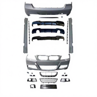 Pour les accessoires de la série 3 E90, kit carrosserie complet M Tech pour E91 LCI Facelift M Sport, pare-chocs avant E, kit carrosserie arrière E