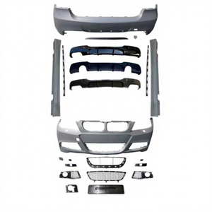 Kit Carrozzeria Completo <span class=keywords><strong>M</strong></span> Tech per BMW Serie 3 E90 E91 LCI Restyling <span class=keywords><strong>M</strong></span> Sport - Paraurti Anteriore <span class=keywords><strong>e</strong></span> Kit Posteriore - Product Image 1