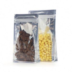 Sac autoportant étanche à huit côtés, 12x22cm, emballage promotionnel - Product Image 2