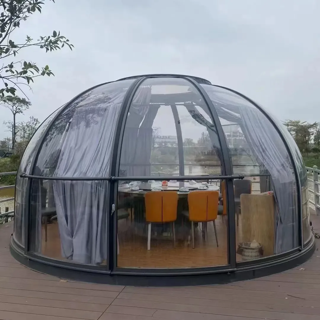 6x6 Beautiful bubble dome ideas that bring the indoors outside dome house