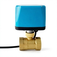Vanne à boisseau sphérique de commande Siemens VAI61.25 à 2 ports, PN40, DN25, filetage interne Rp 1'', corps en laiton, -10~120 ° C, pour les systèmes HVAC