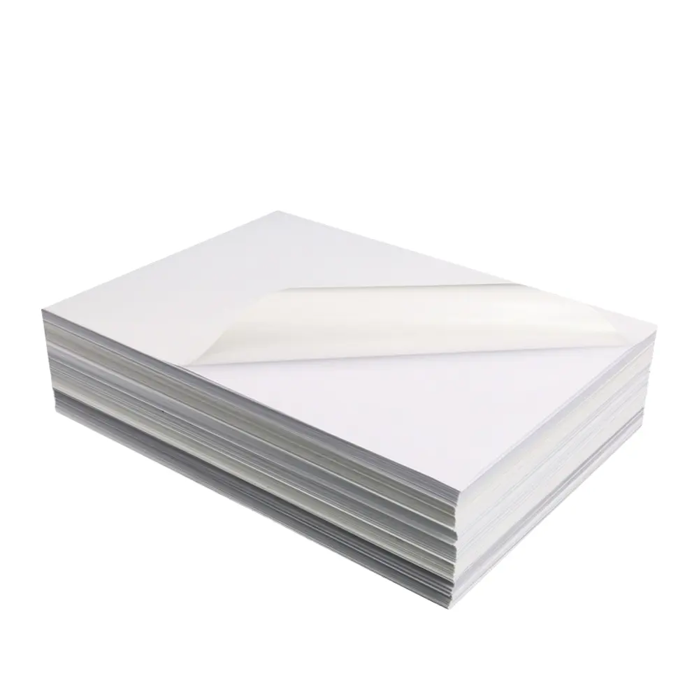 インクジェットプリンター用の印刷可能なビニールステッカー紙マット光沢のある白い防水乾燥すばやく印刷可能なビニールステッカー紙