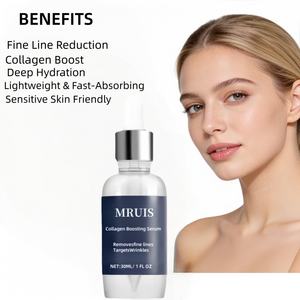 Hyaluronsäure & Vitamin C Rindertalg Gesichtsserum - Anti-Falten Straffendes Serum zur Reduzierung Feiner Linien Flüssige Hautpflege - Product Image 2
