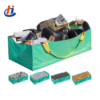Sac Jumbo FIBC 1750 kg SWL pour Déchets, Ordures, Terre, Matière Duveteuse, en PP PE, pour Remuvement et Stockage