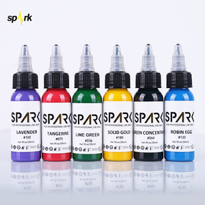 8 màu sắc OEM tia lửa trang điểm vĩnh viễn Đen Tattoo <span class=keywords><strong>Ink</strong></span> chuyên nghiệp Tattoo <span class=keywords><strong>Ink</strong></span> Set - Product Image 1