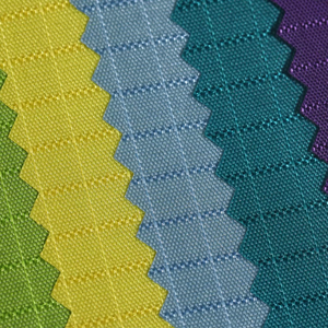 210 Denier imperméable Ripstop ULY revêtement 210D ultraléger Plaid Nylon Oxford tissu Ripstop pour sac tente - Product Image 3