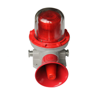 Sistemas de Alarma con Sirena de Seguridad Modelo ATEX BBJ, Bocina de 180db, Lámparas, Luz Estroboscópica a Prueba de Explosiones